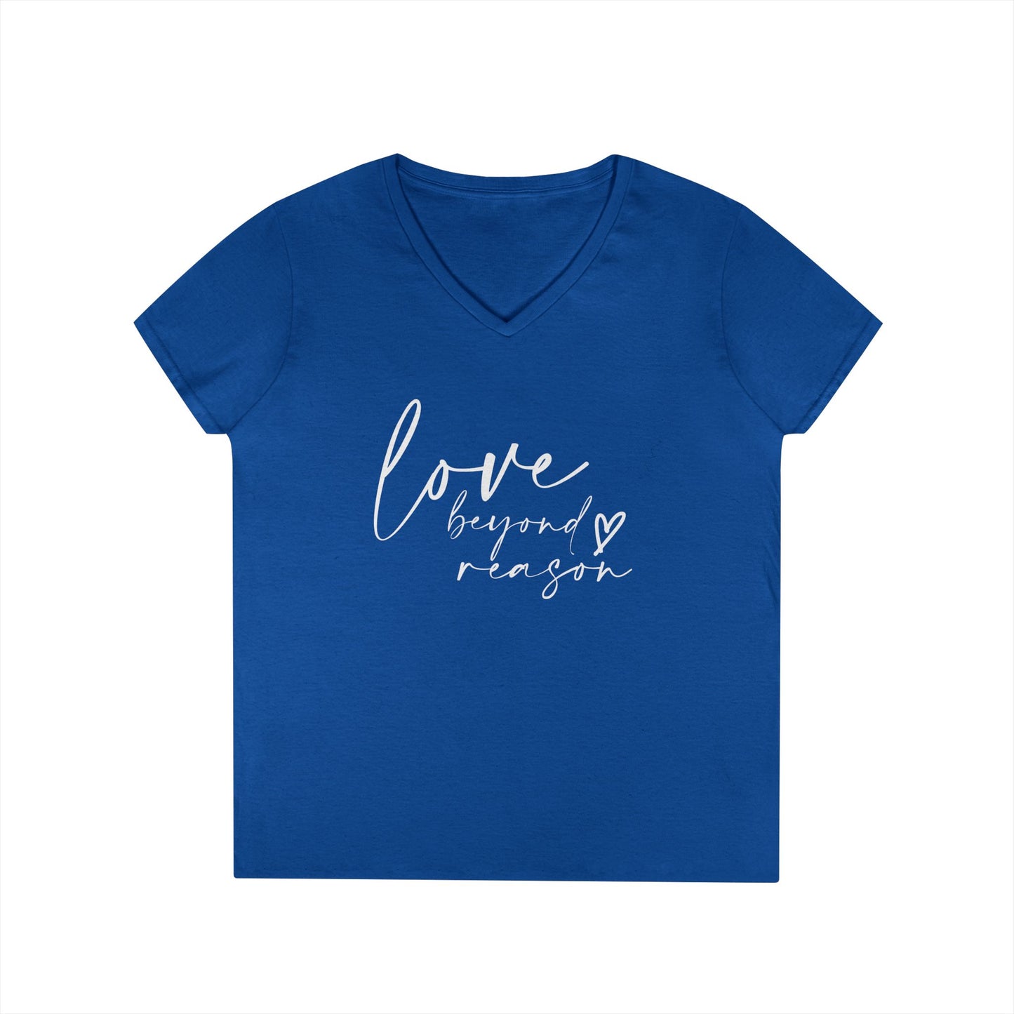 Love Beyond Reason V-Neck T-Shirt
