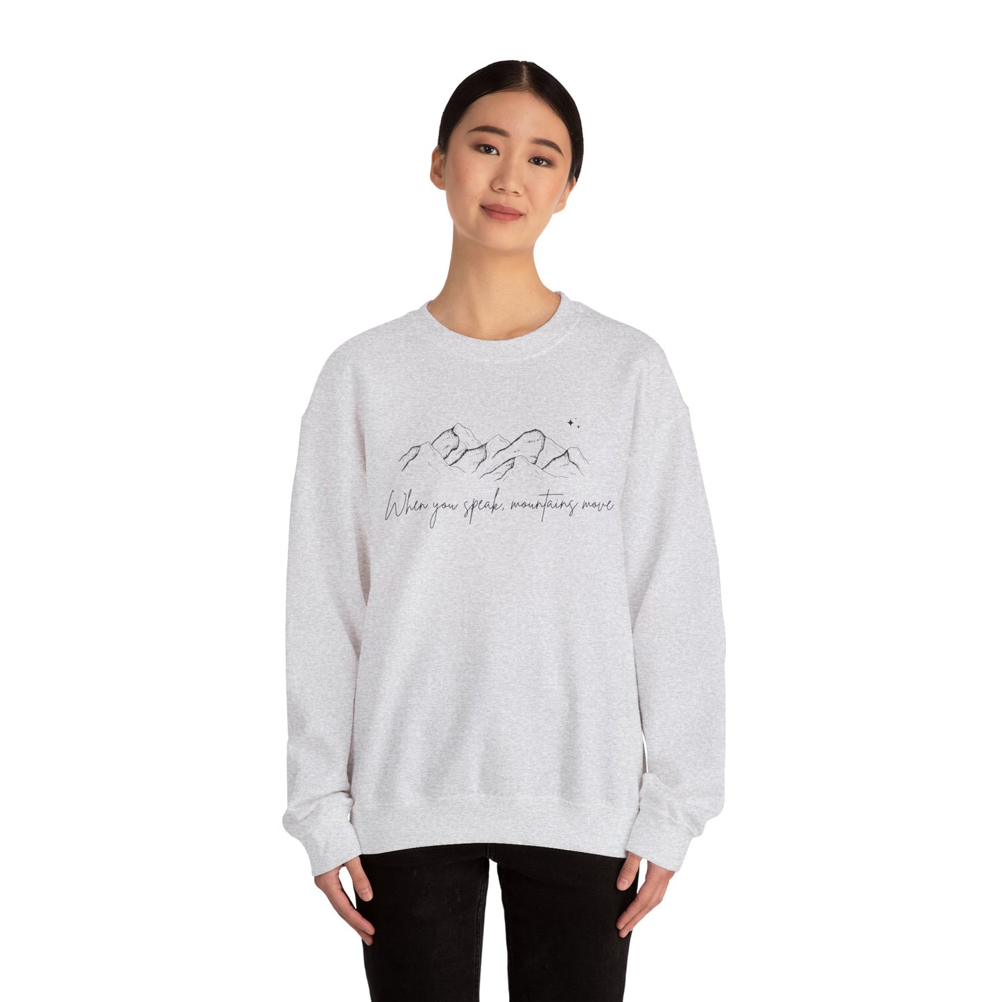 Move Mountains Crewneck Sweatshirt