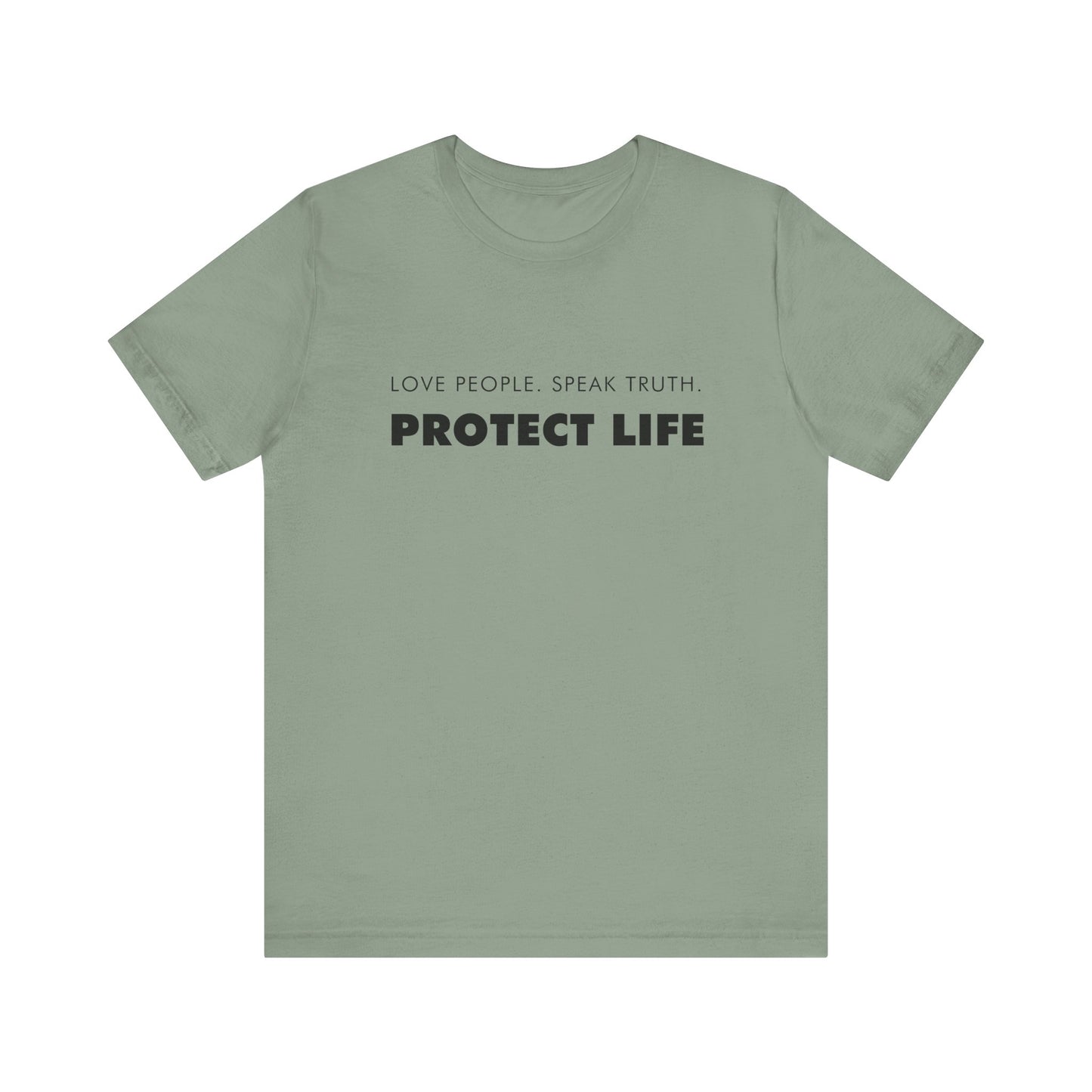 Protect Life T-shirt Black