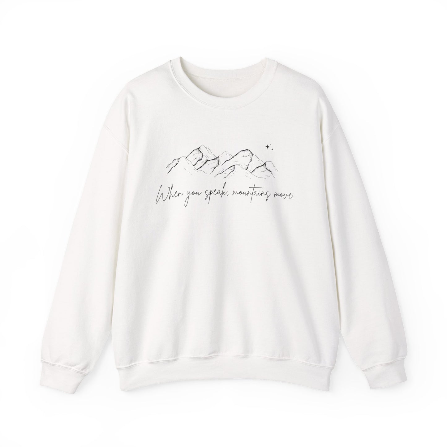 Move Mountains Crewneck Sweatshirt