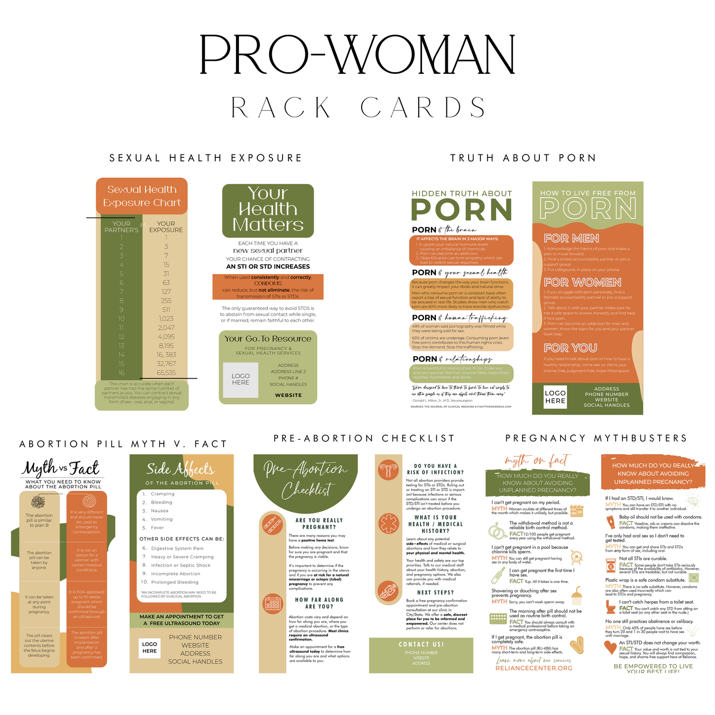 Pro-Woman - Campus Outreach Bundle