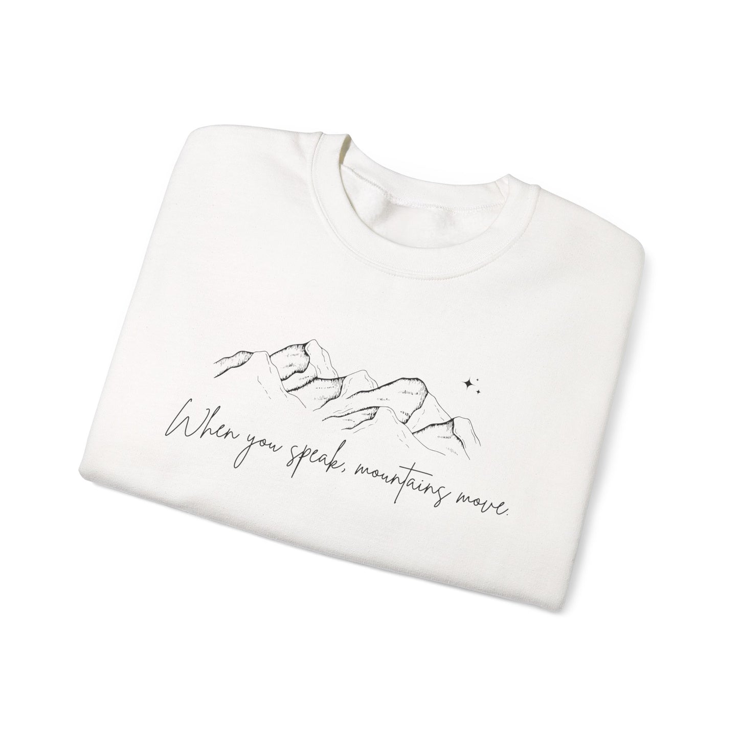 Move Mountains Crewneck Sweatshirt