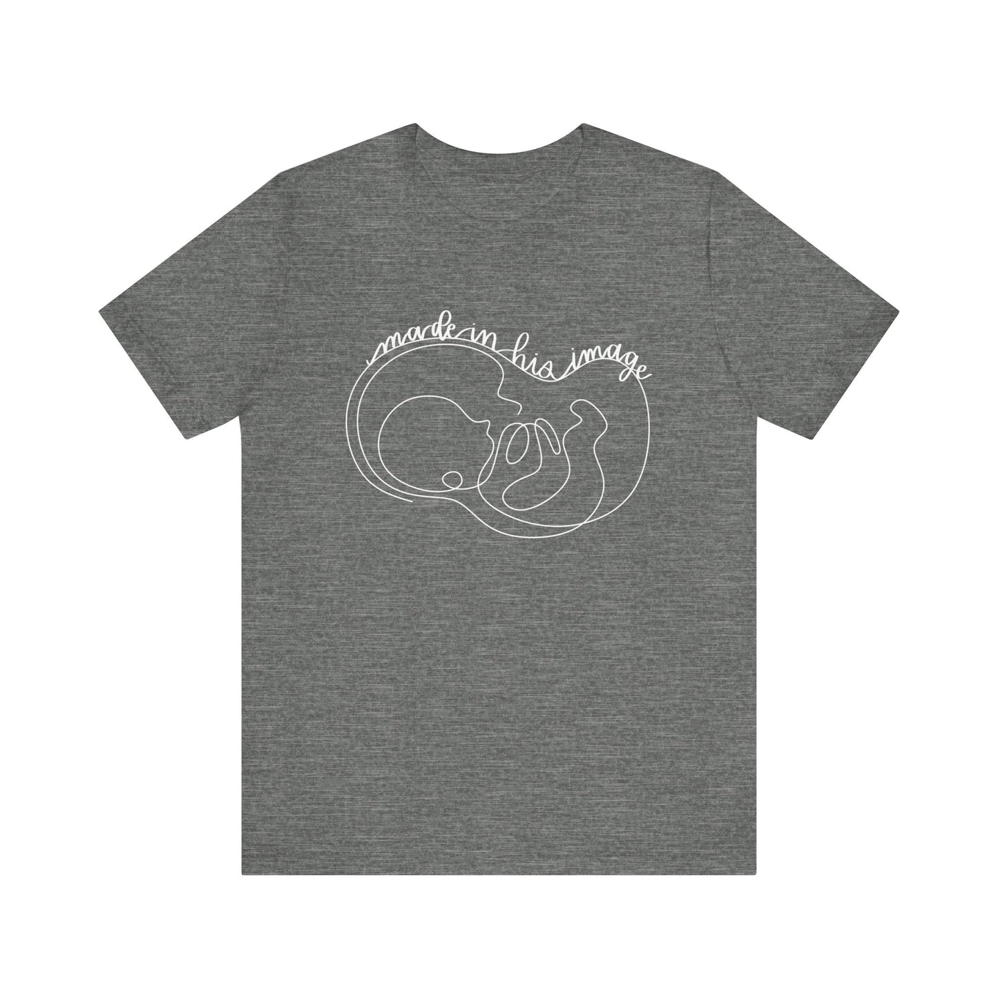 Made in His Image Adult T-Shirt