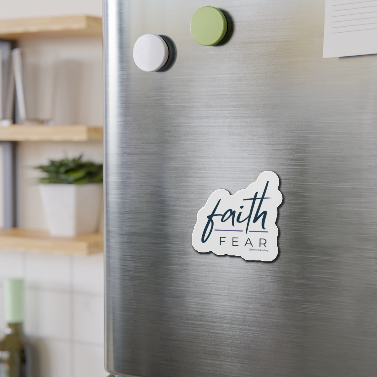 Faith Over Fear Magnet