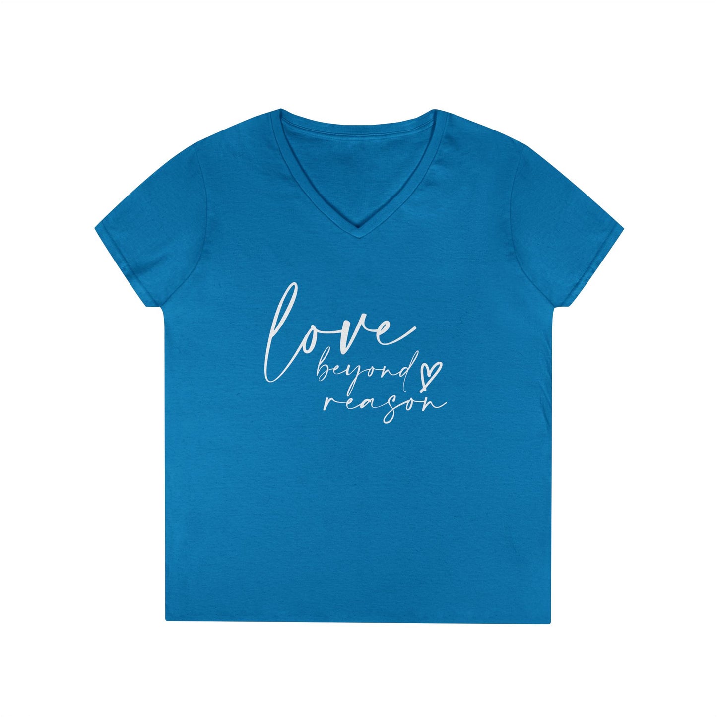 Love Beyond Reason V-Neck T-Shirt