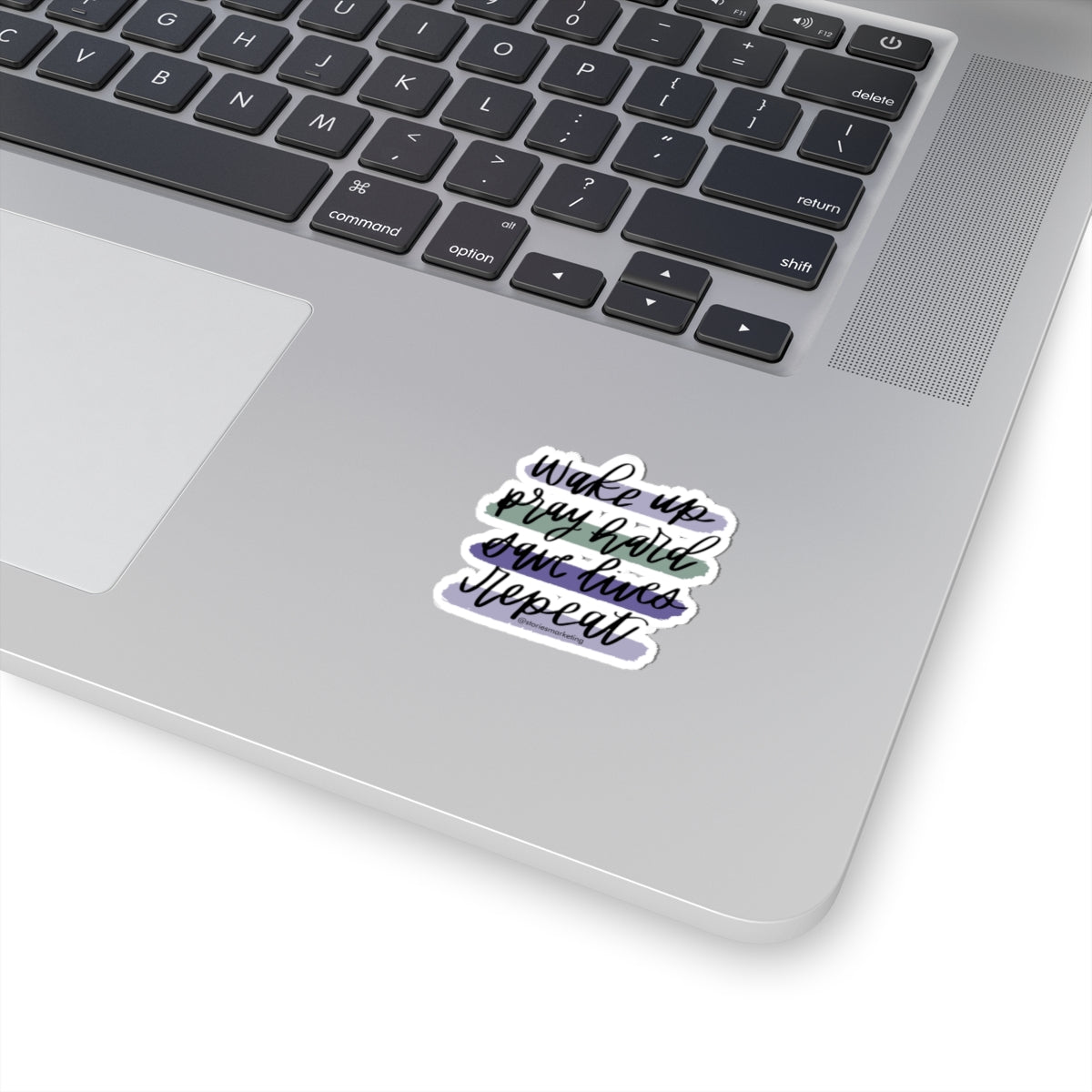 Wake Up, Pray Hard Stickers