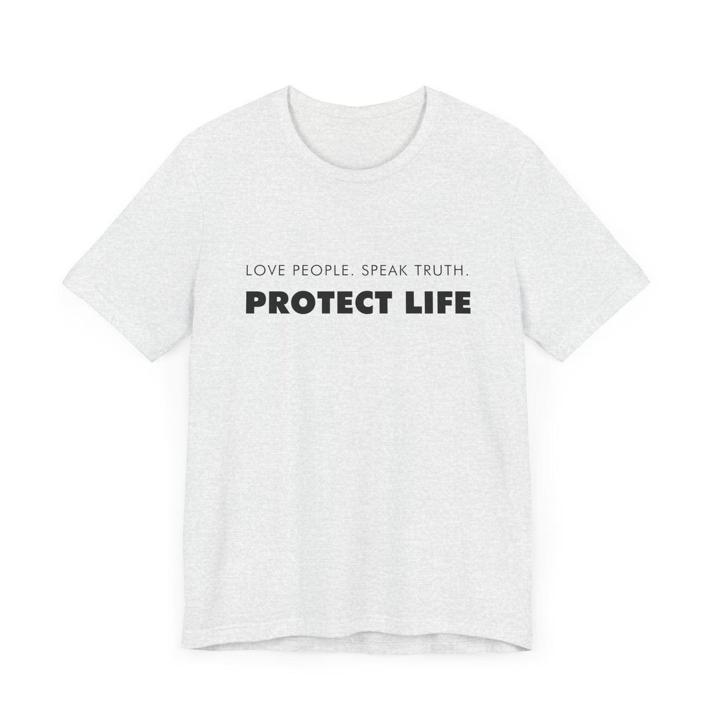 Protect Life T-shirt Black