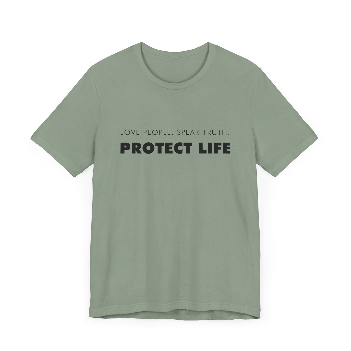 Protect Life T-shirt Black