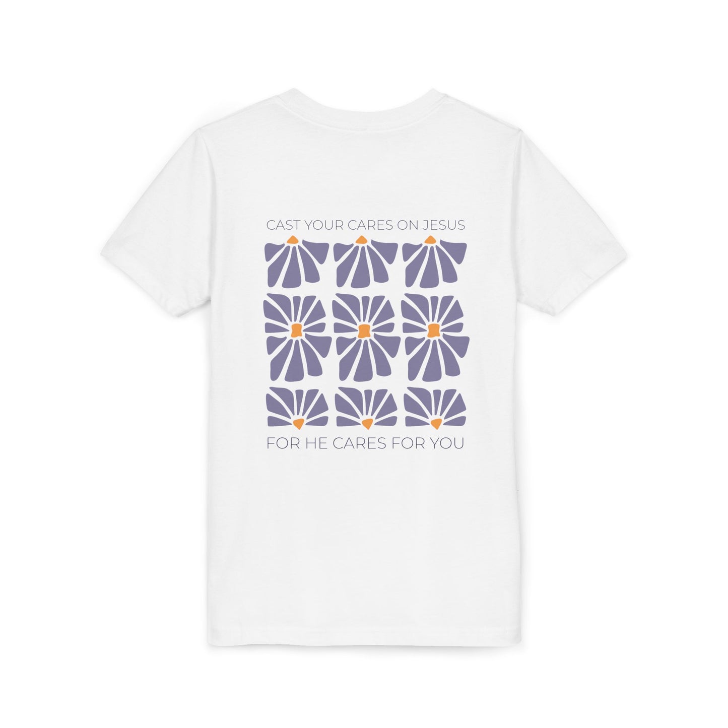 Cast Your Cares Youth Short Sleeve Tee