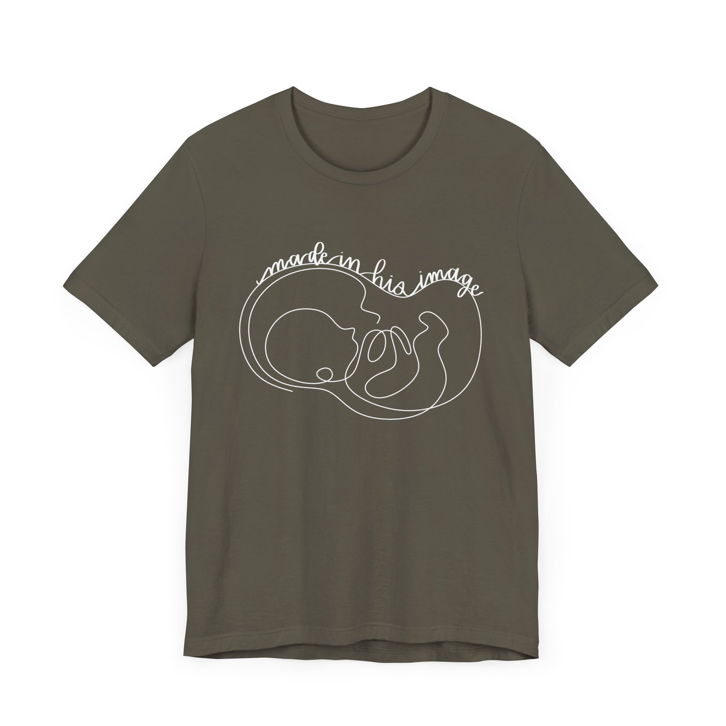 Made in His Image Adult T-Shirt