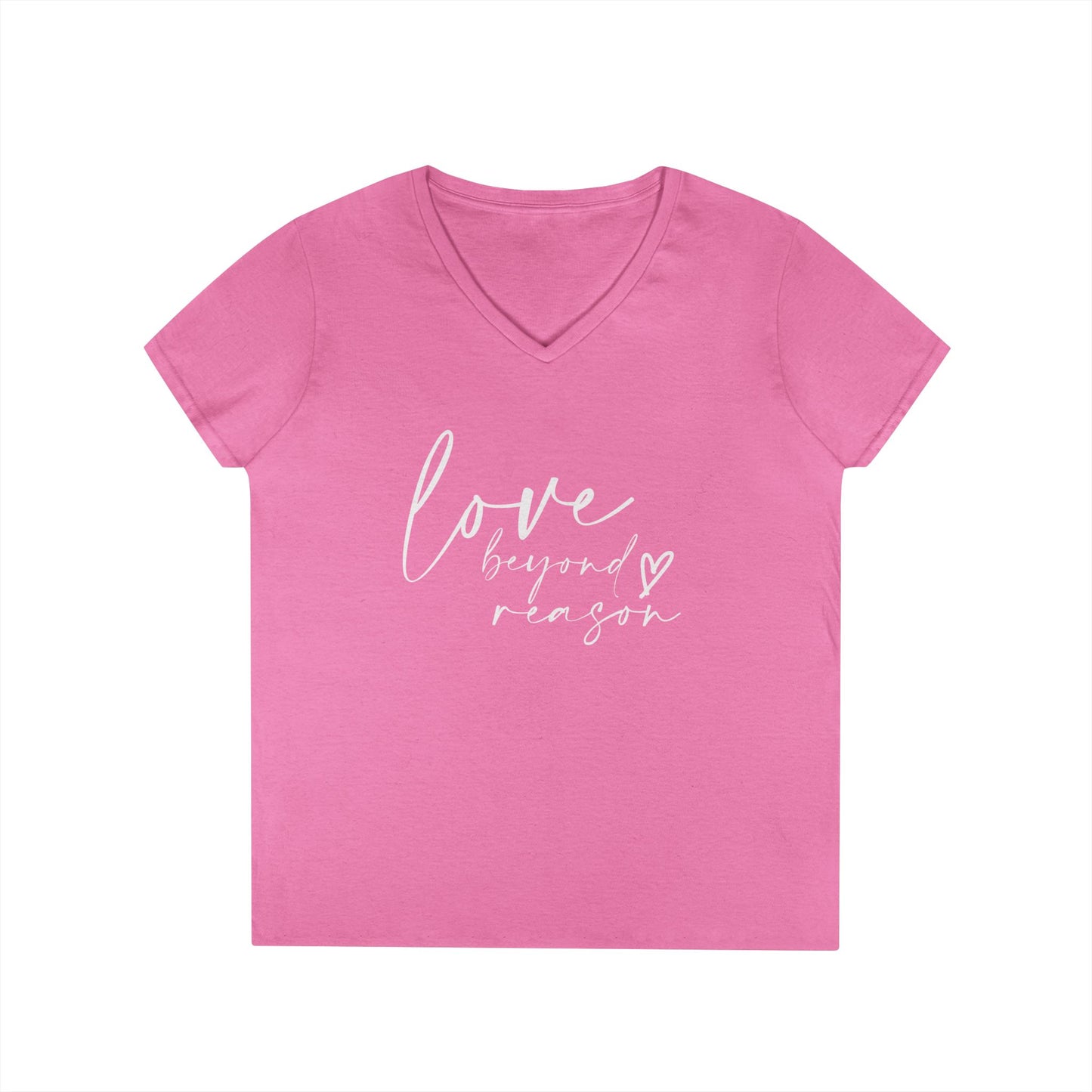 Love Beyond Reason V-Neck T-Shirt