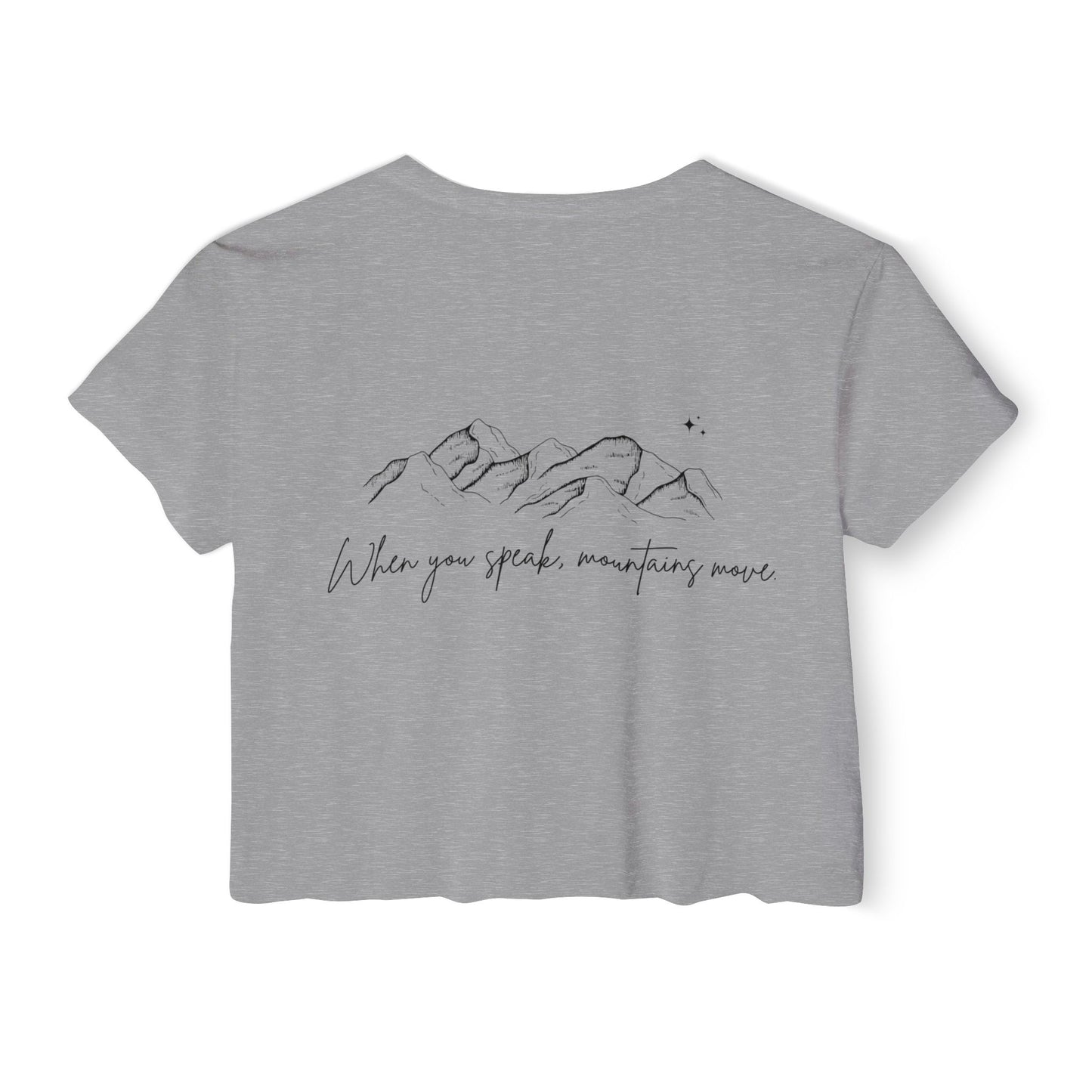 Move Mountains Crop Top