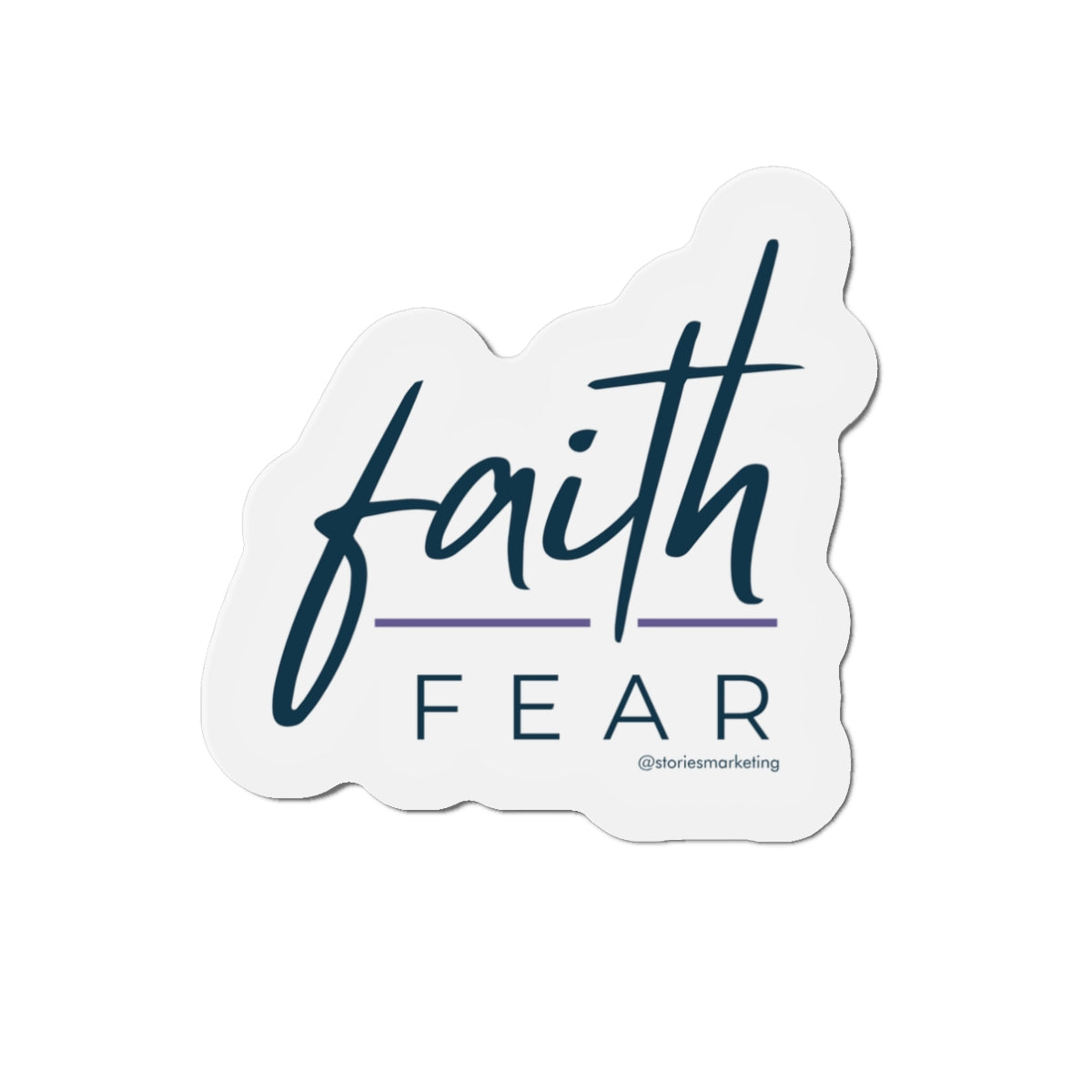Faith Over Fear Magnet