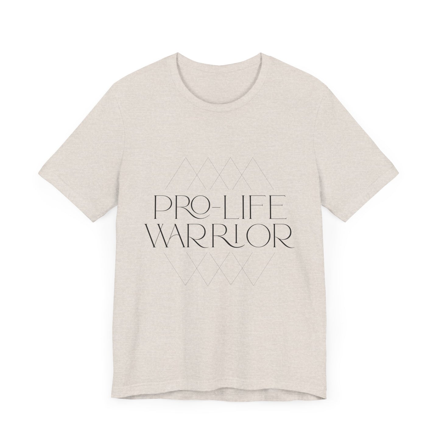 Pro-Life Warrior T-Shirt Black
