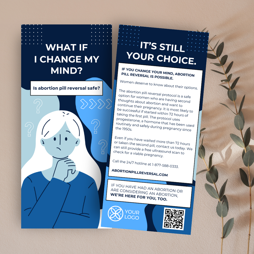 Abortion Pill Reversal Rack Card