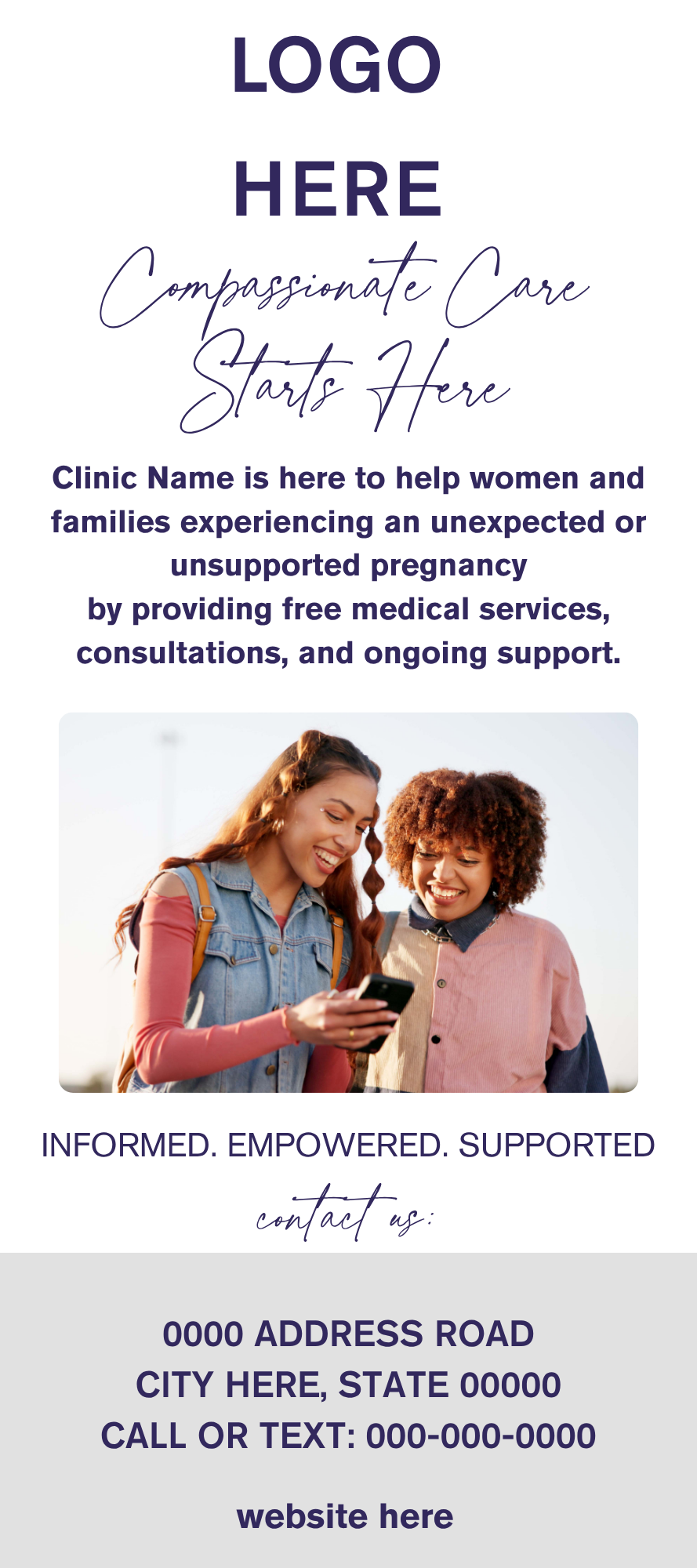 Client Rack Card