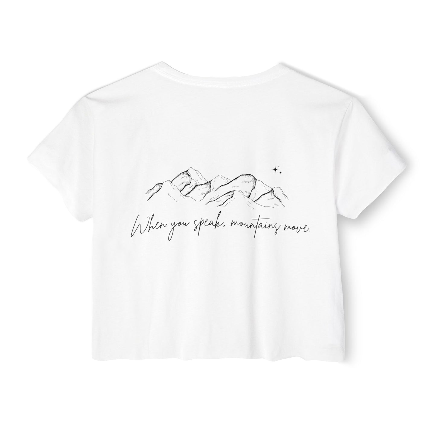 Move Mountains Crop Top