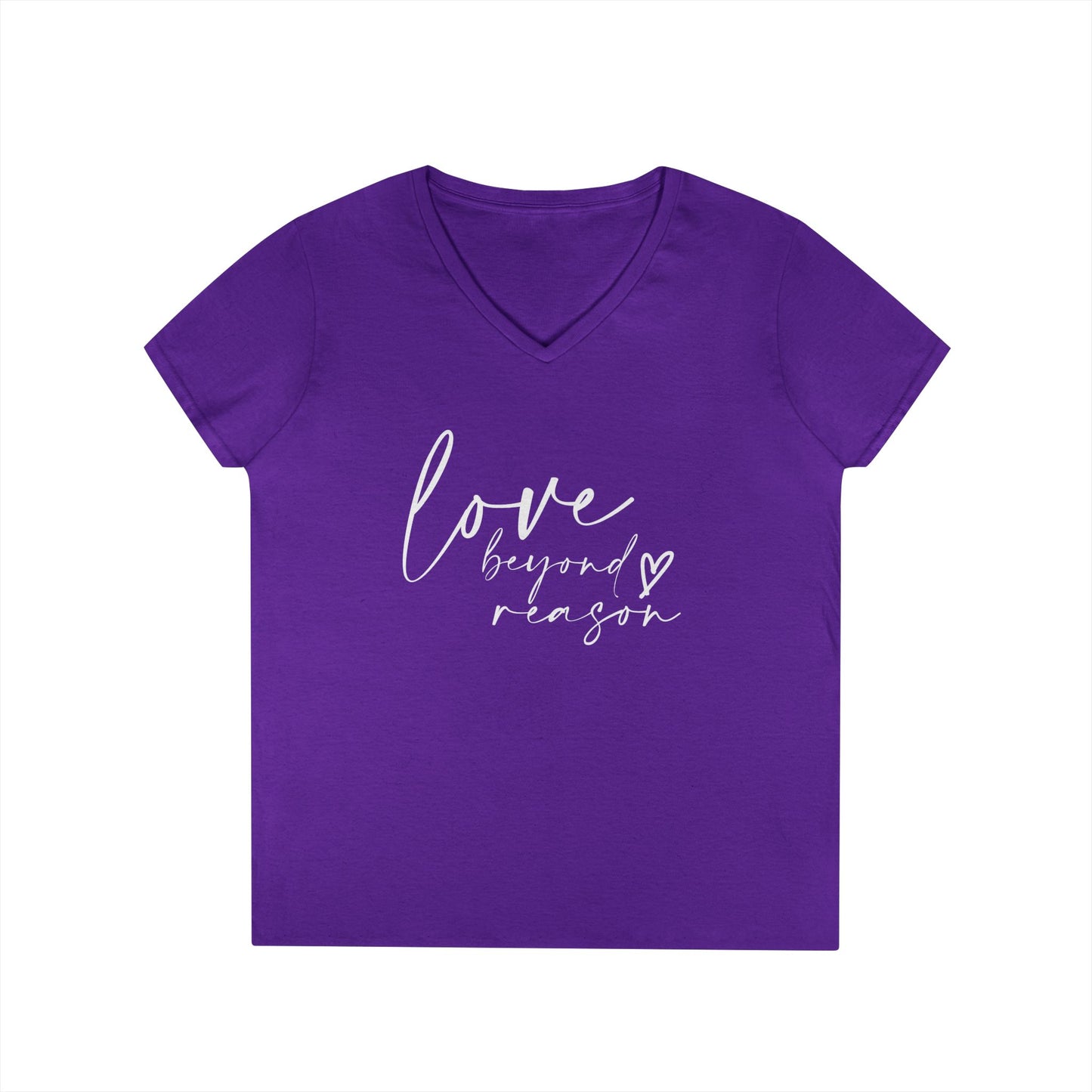 Love Beyond Reason V-Neck T-Shirt