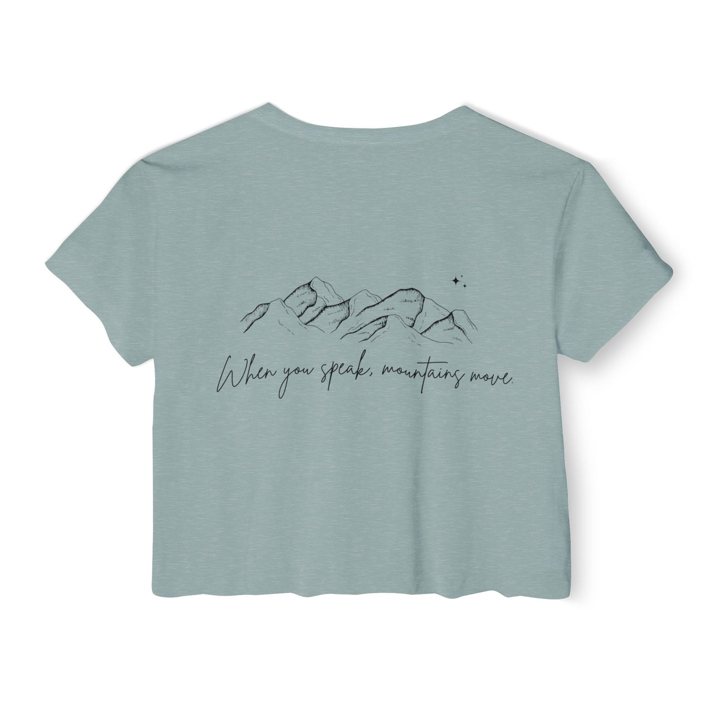 Move Mountains Crop Top