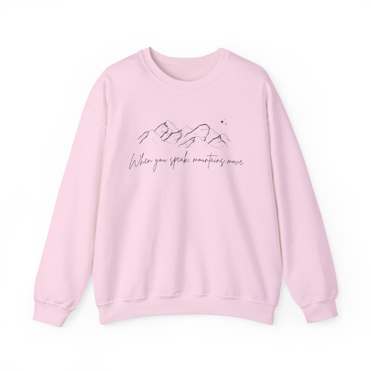 Move Mountains Crewneck Sweatshirt