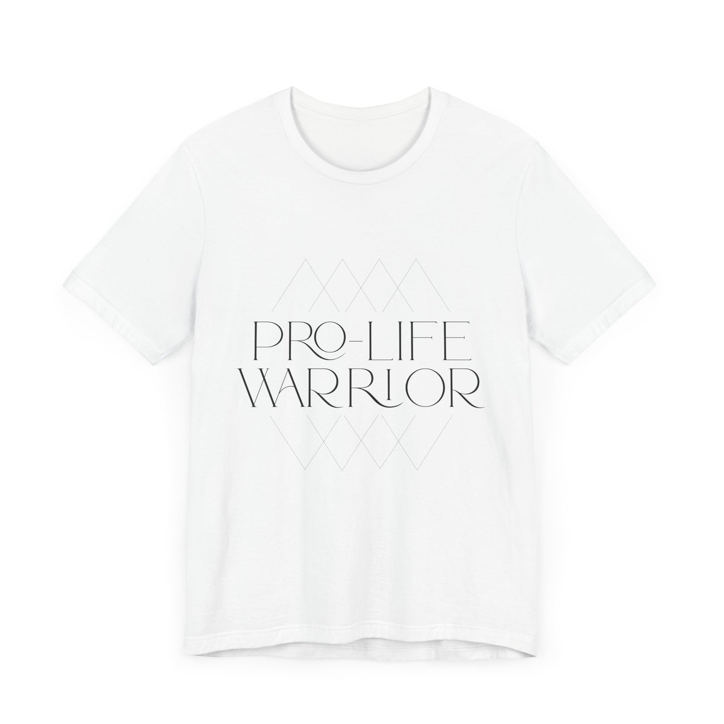 Pro-Life Warrior T-Shirt Black