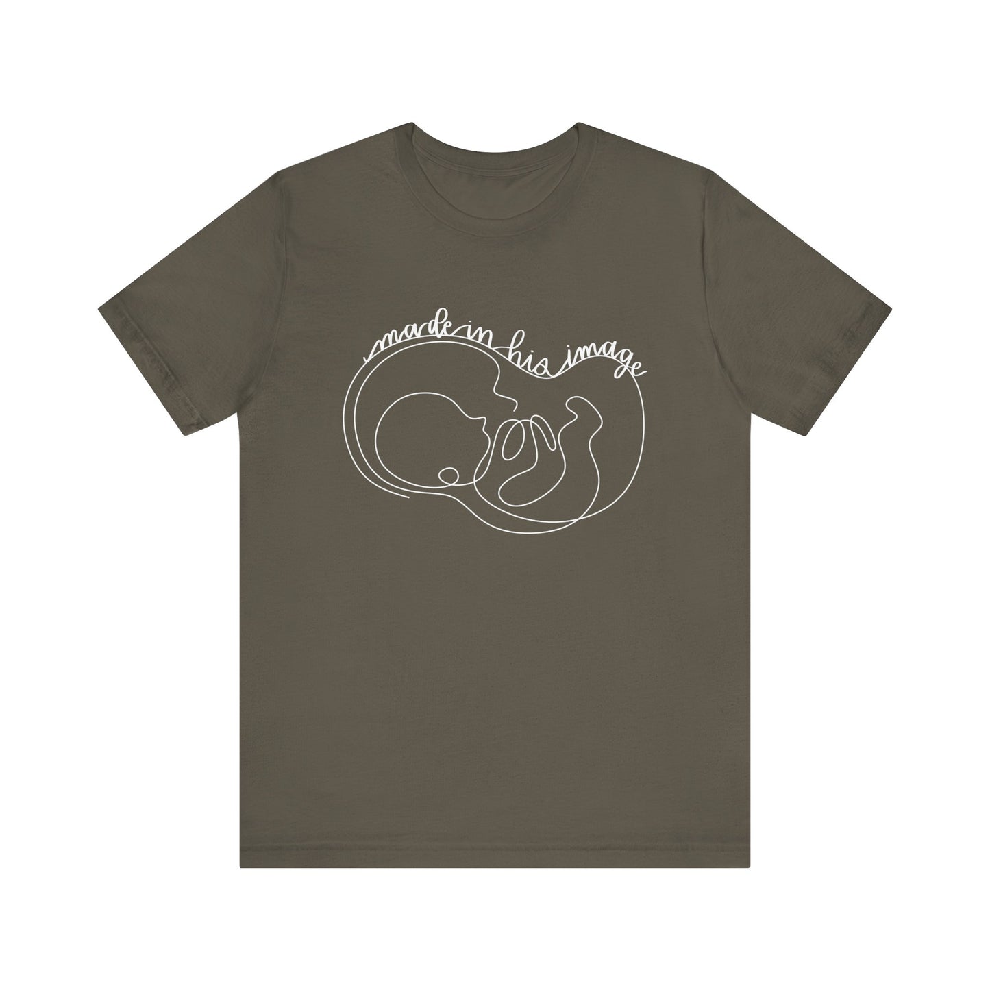 Made in His Image Adult T-Shirt