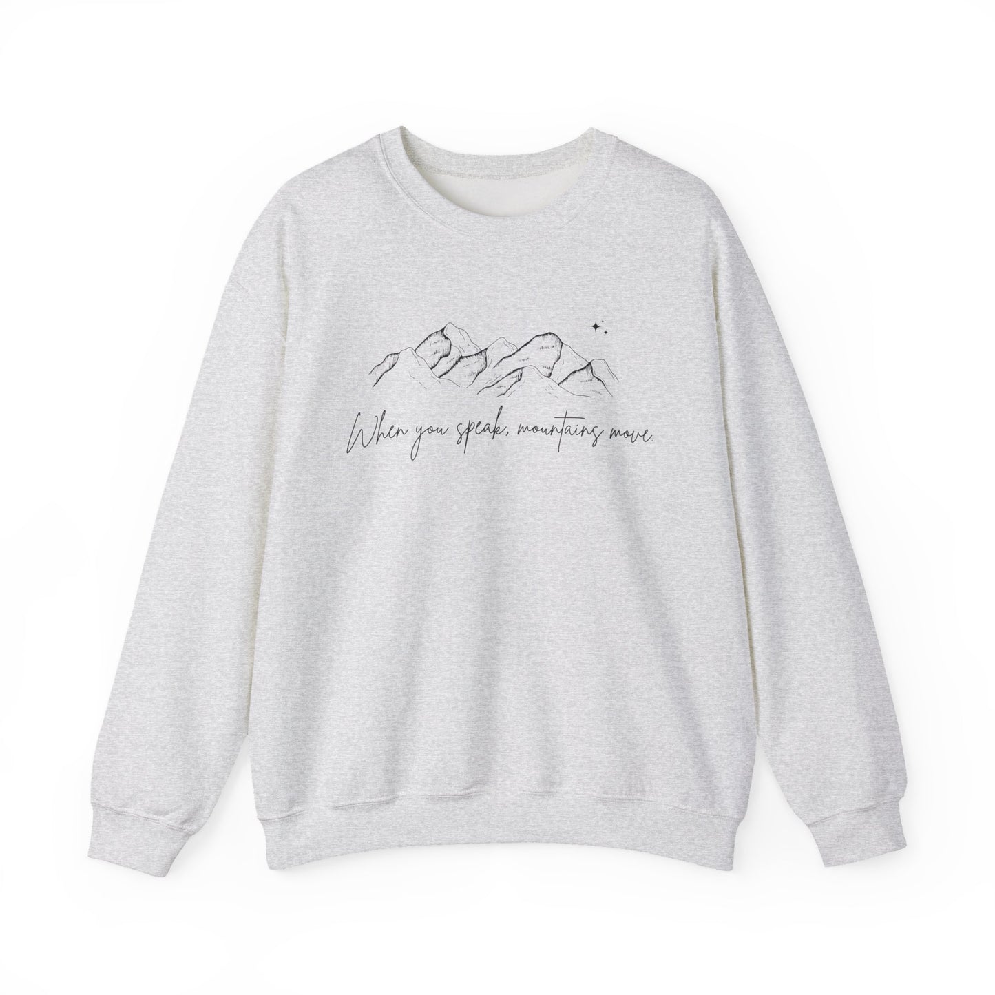 Move Mountains Crewneck Sweatshirt