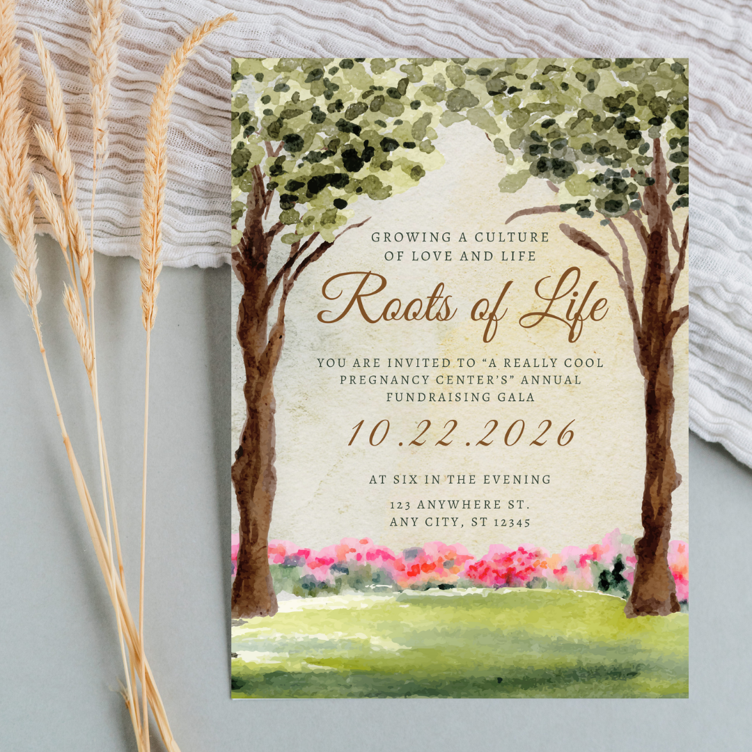 Roots of Life Event Flyer (Portrait/Vertical)
