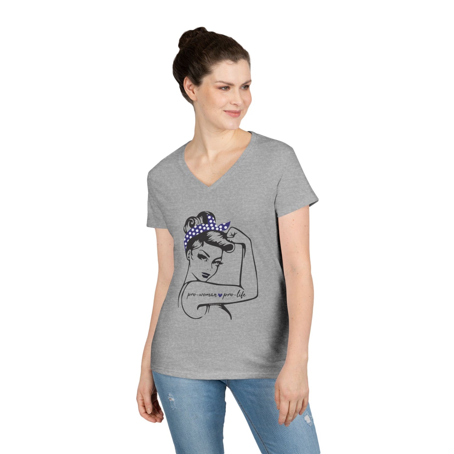 Pro Woman V-Neck T-Shirt