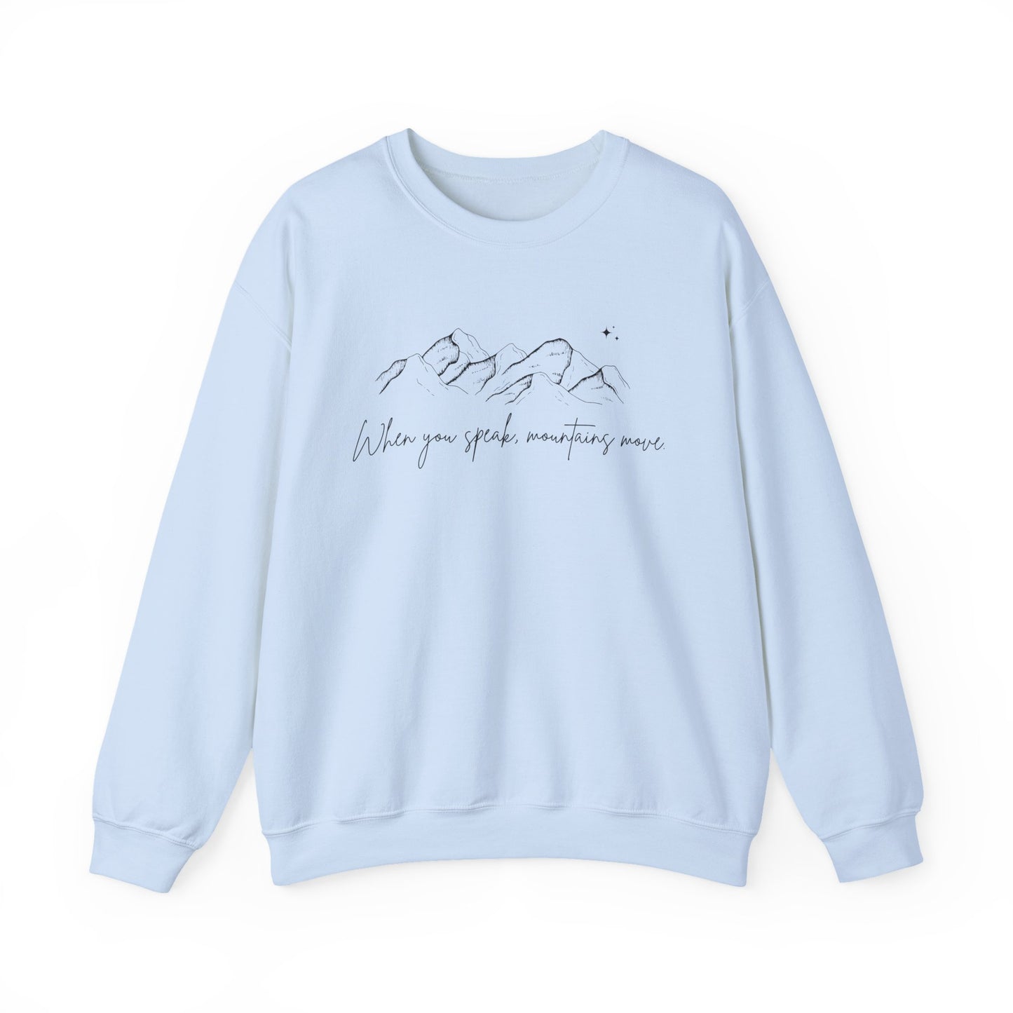 Move Mountains Crewneck Sweatshirt