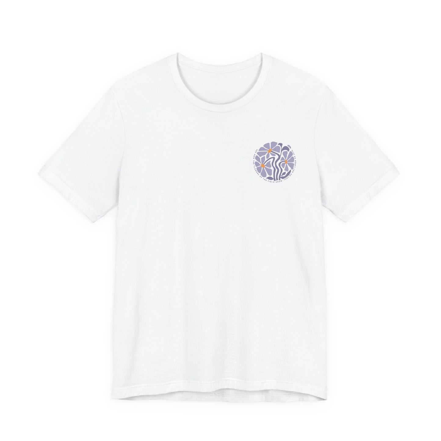 Growth is Beautiful Back Design Tee