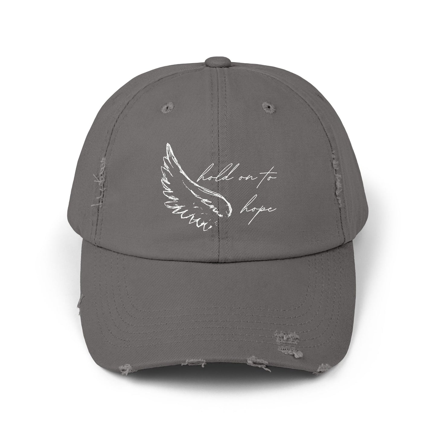 Hold on to Hope Distressed Cap