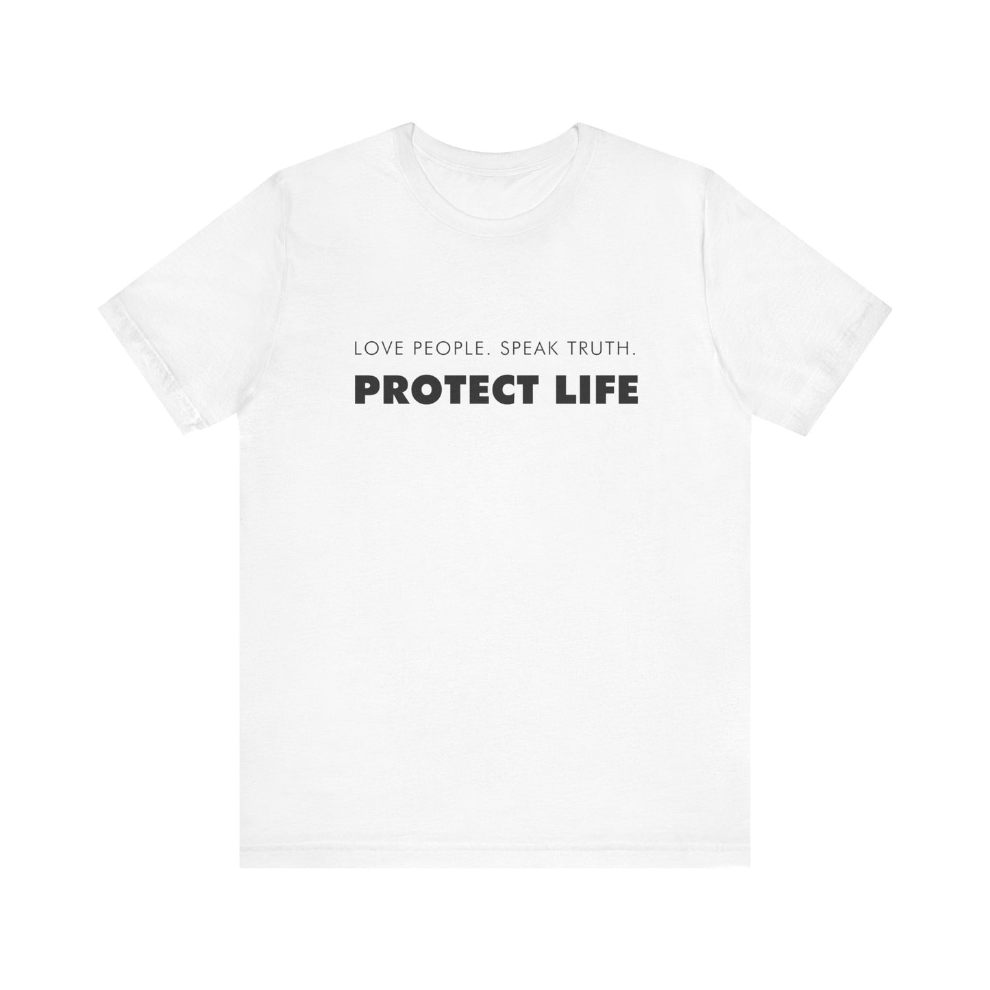 Protect Life T-shirt Black