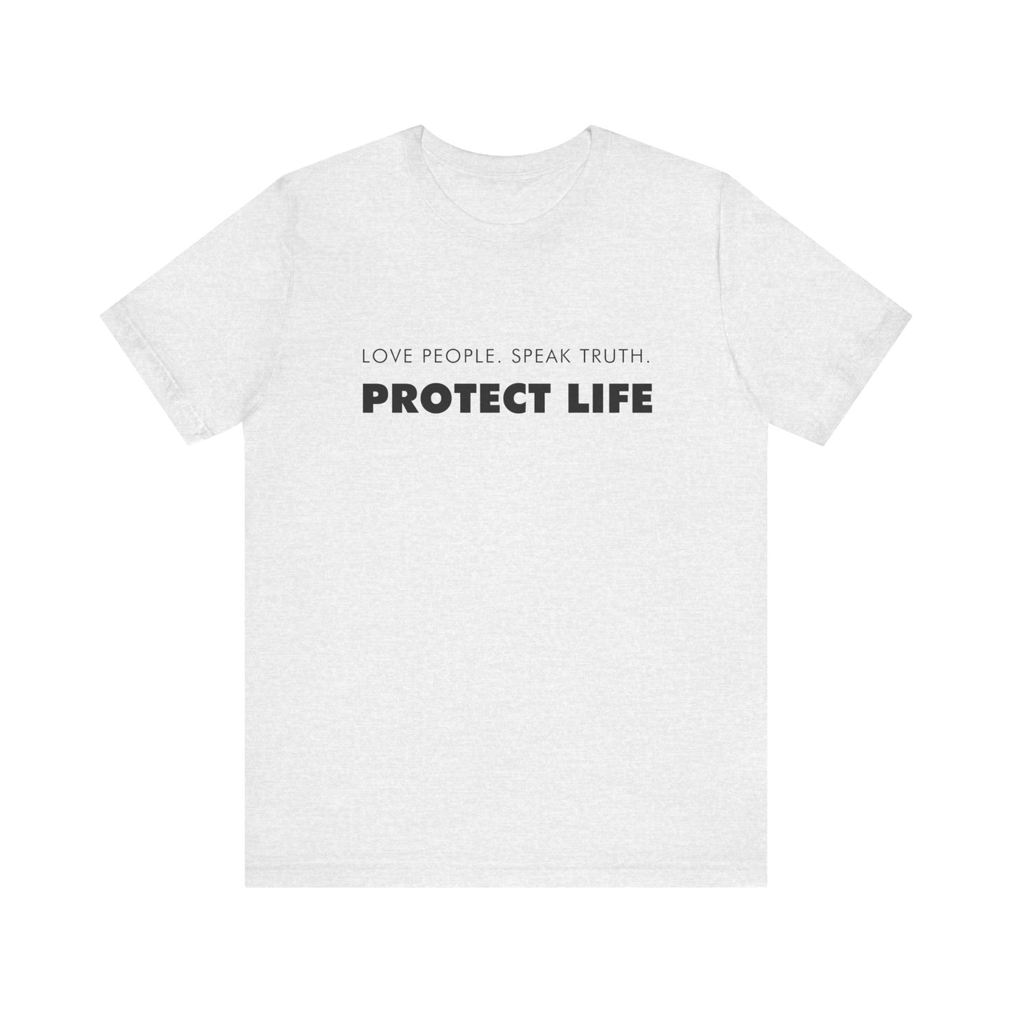 Protect Life T-shirt Black