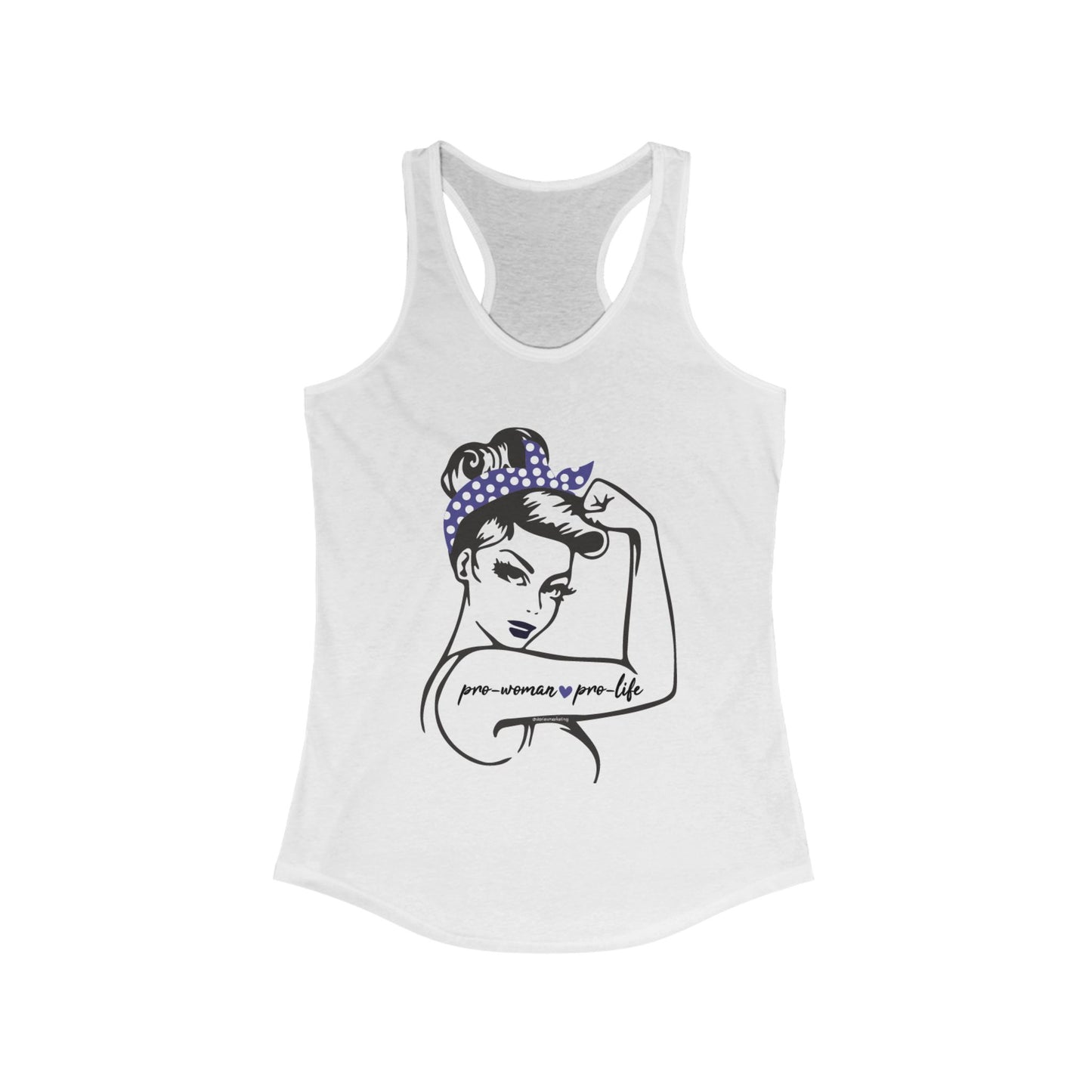 Pro-Woman Racerback Tank