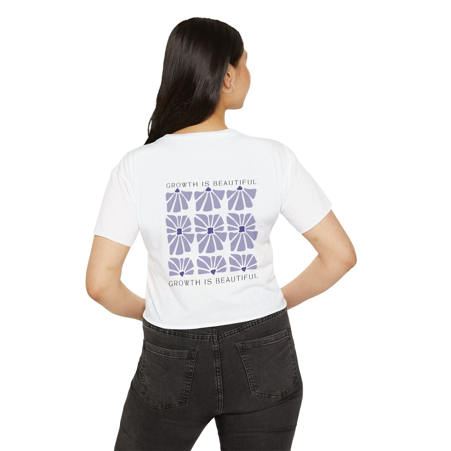 Growth Is Beautiful Crop Top