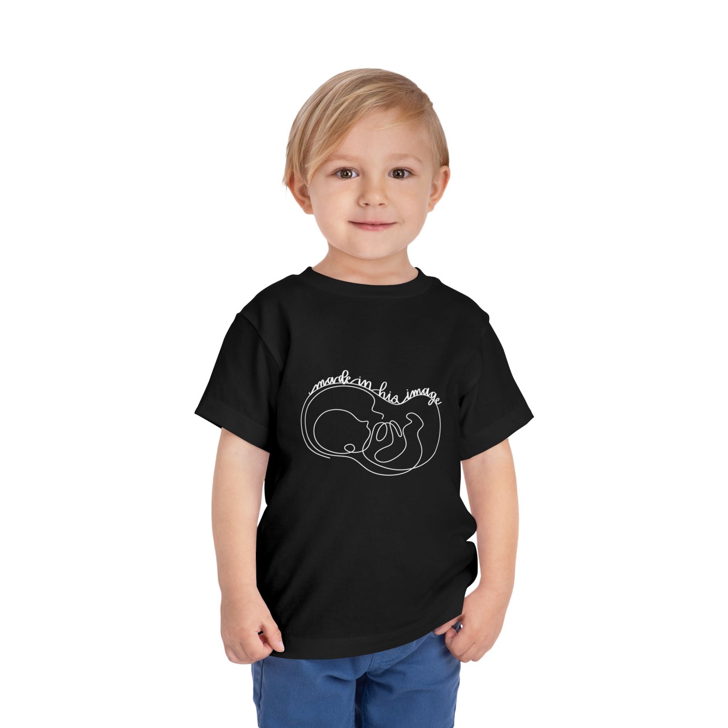 Made in His Image Toddler Short Sleeve Tee