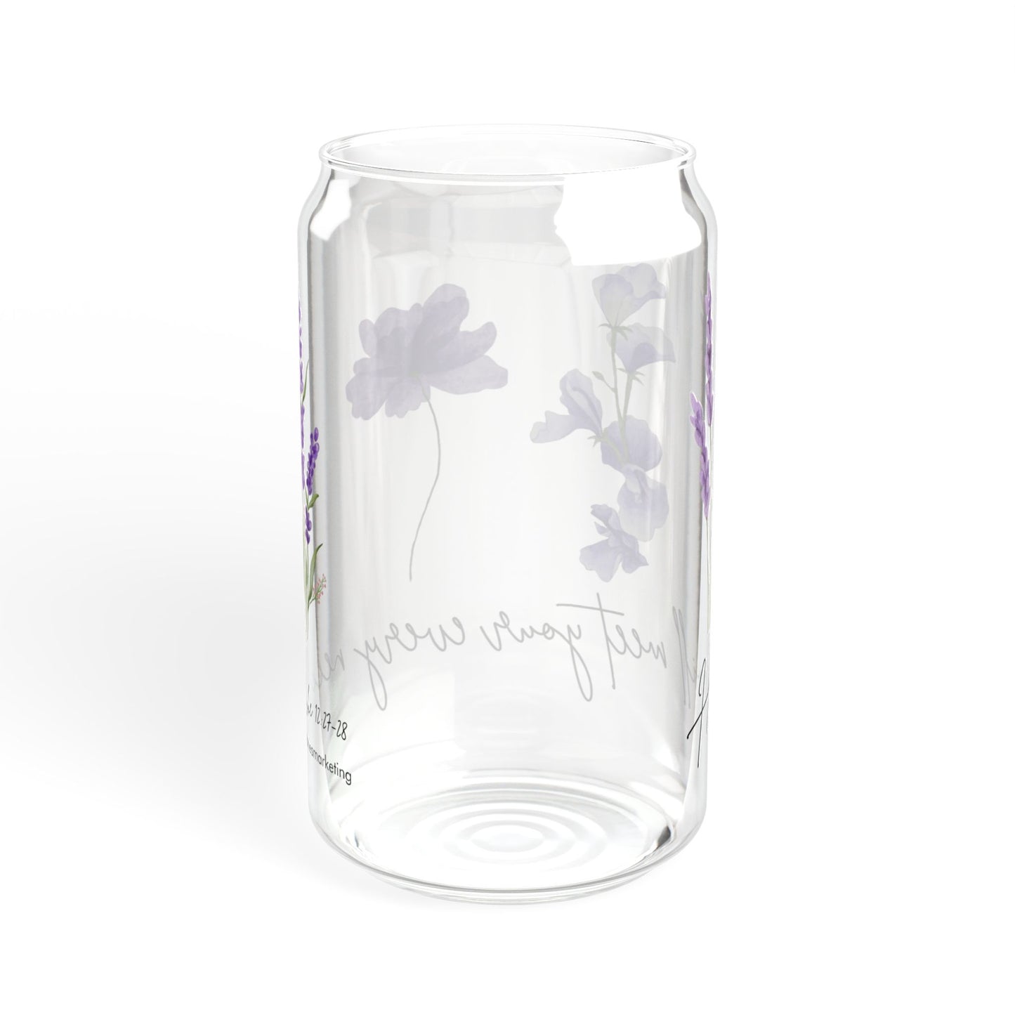 Your Every Need Sipper Glass, 16oz