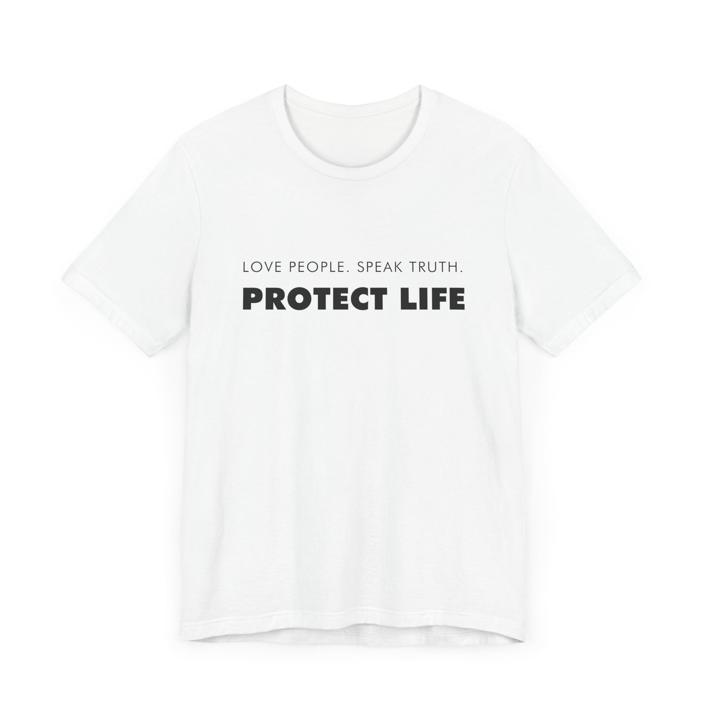 Protect Life T-shirt Black