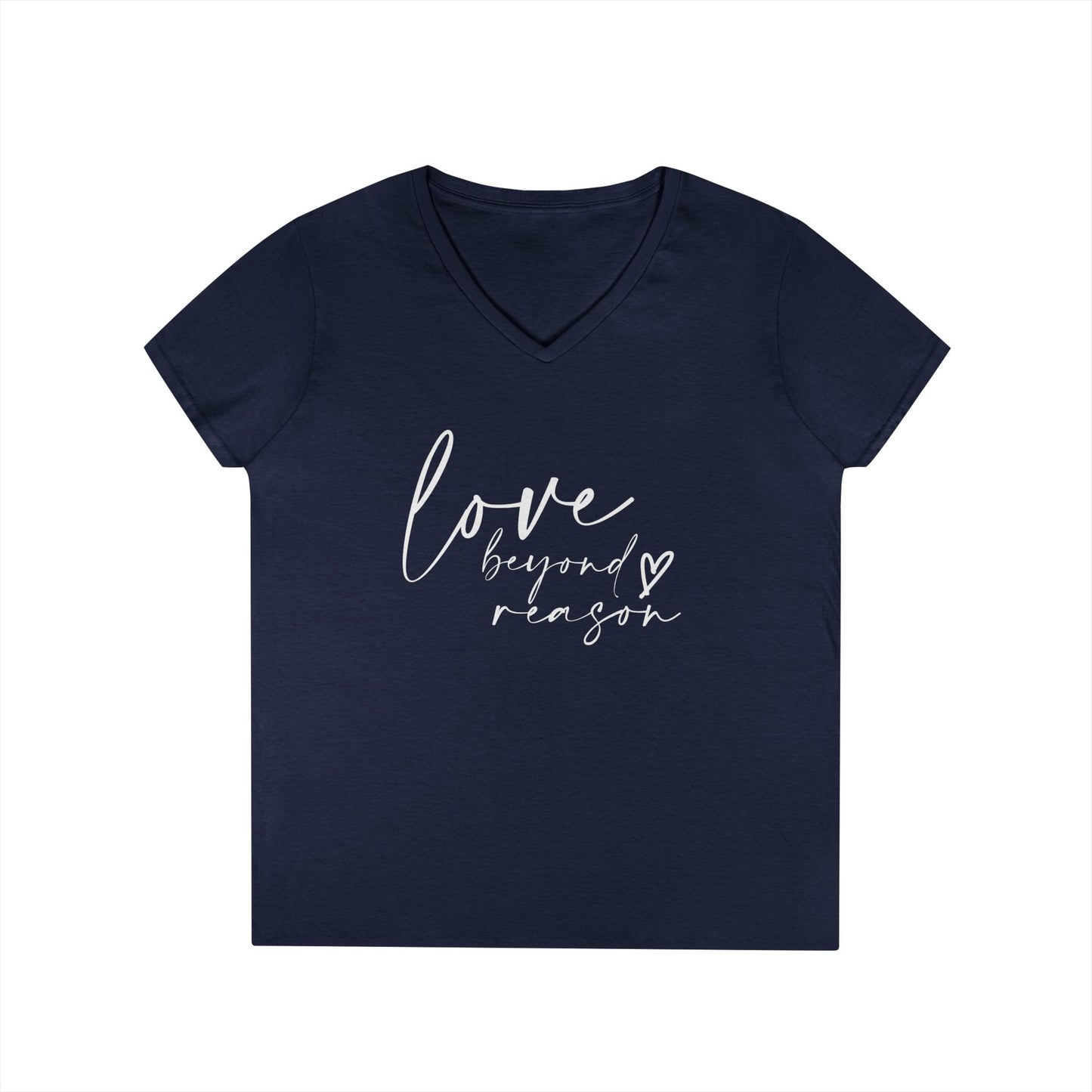 Love Beyond Reason V-Neck T-Shirt
