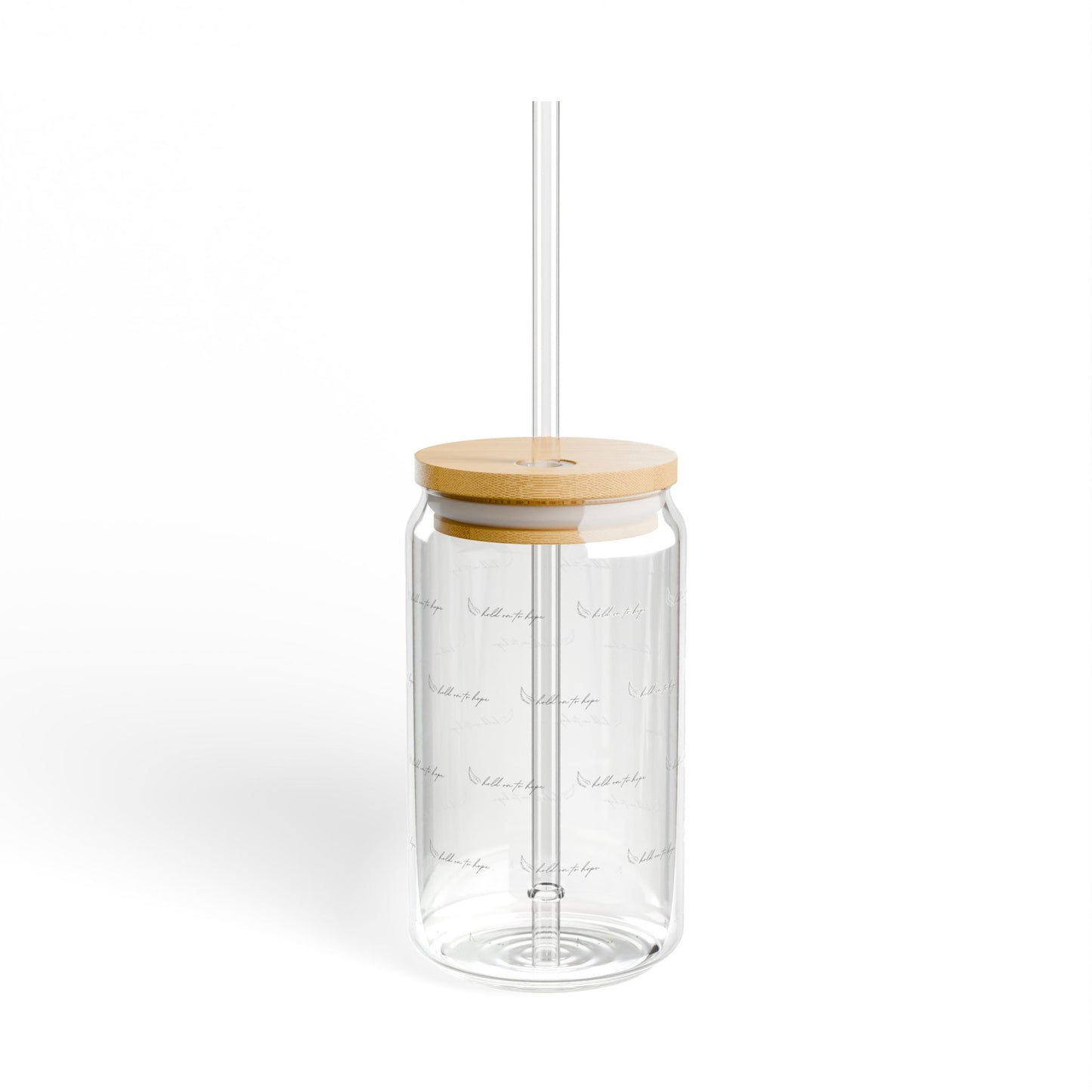 Hold on to Hope Sipper Glass, 16oz