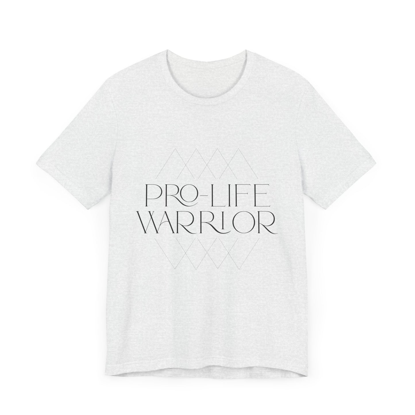 Pro-Life Warrior T-Shirt Black