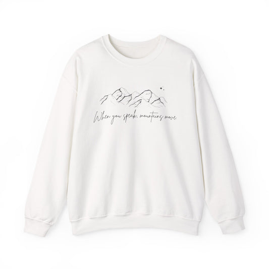 Move Mountains Crewneck Sweatshirt