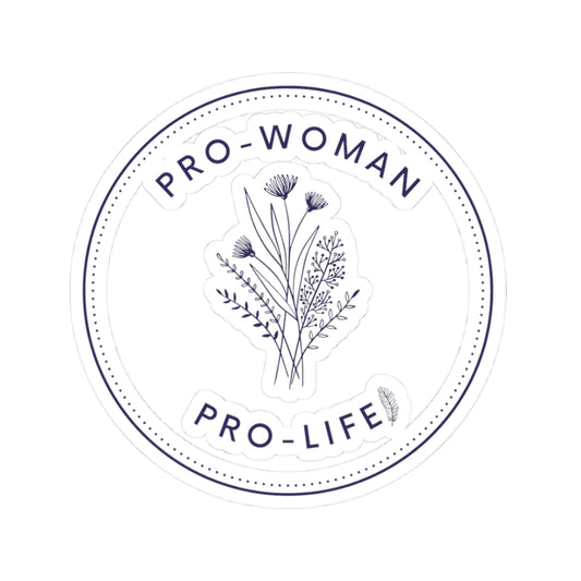 Pro-Woman Pro-Life Sticker