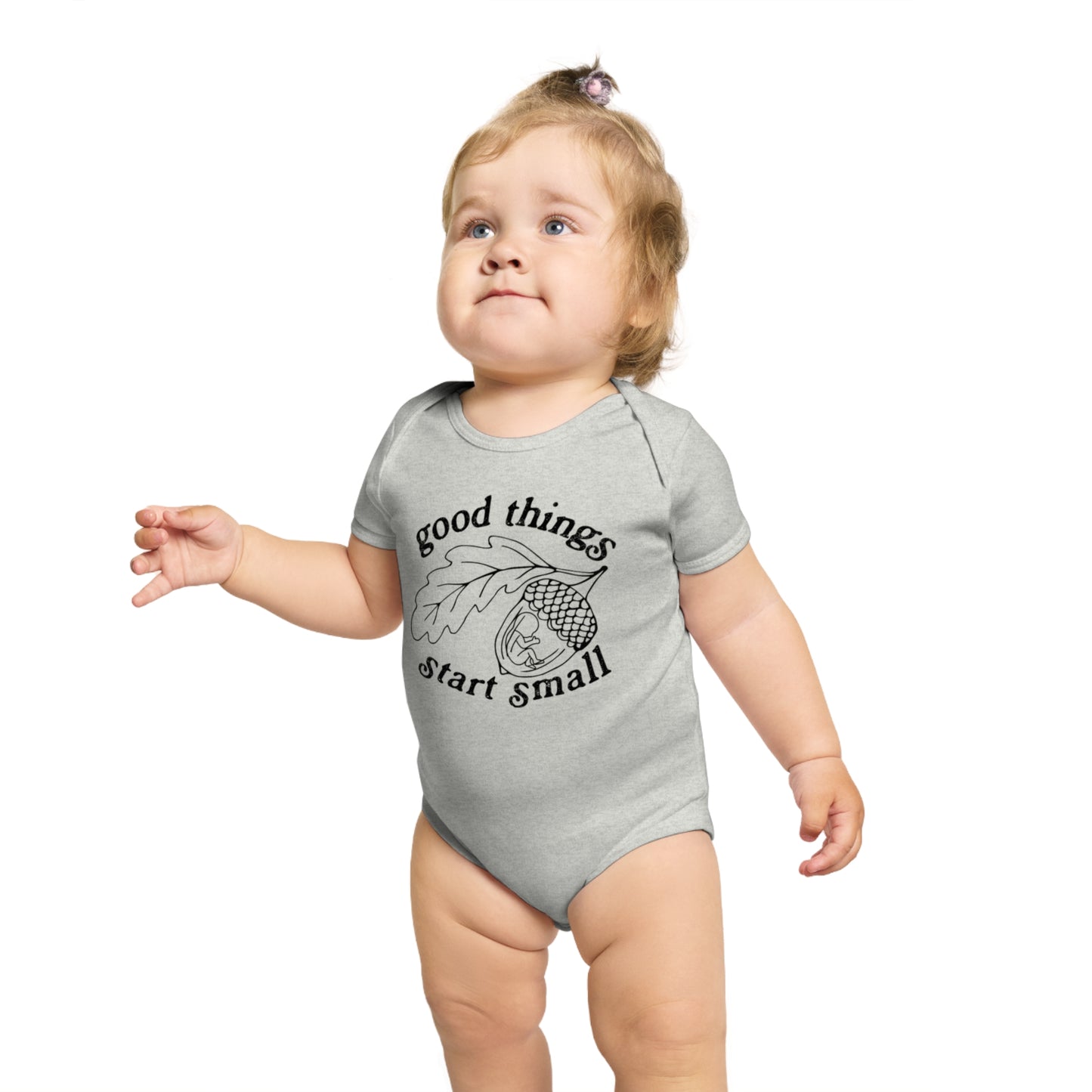 Good Things Start Small Onesie