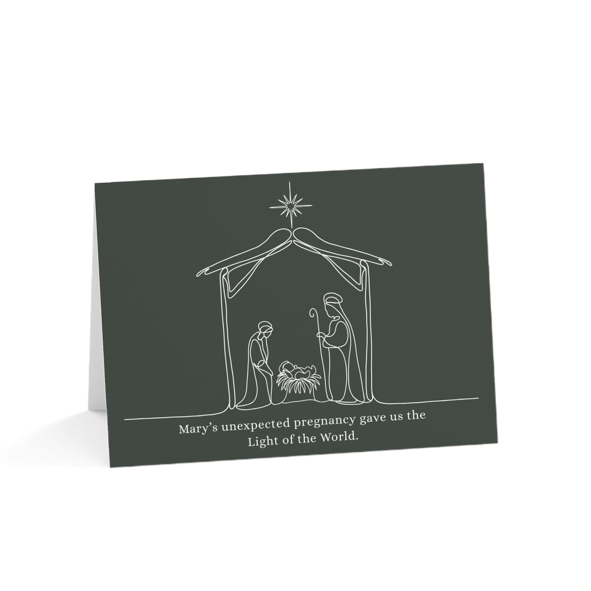 Light of the World Christmas Cards (1, 10, 30, and 50pcs)