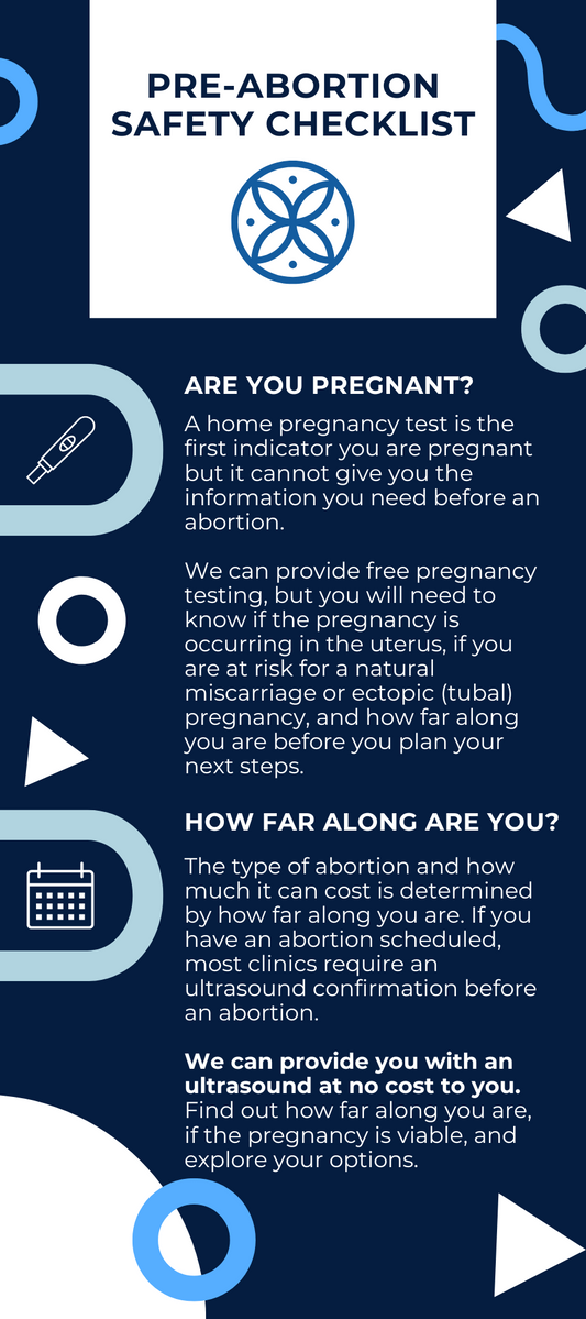 Pre-Abortion Safety Checklist | Rack Card