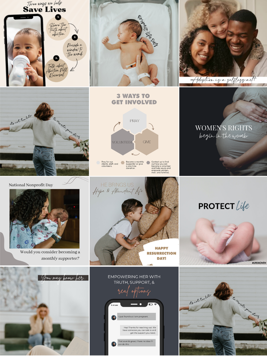 2024 DIY Donor Social Media Bundle