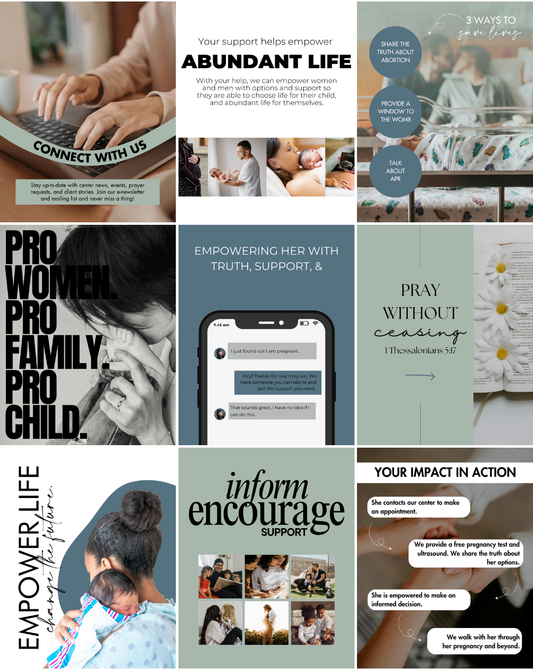 2025 DIY Donor Social Media Bundle