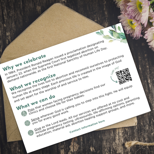 SOHL Flyer Back (Landscape/Horizontal)